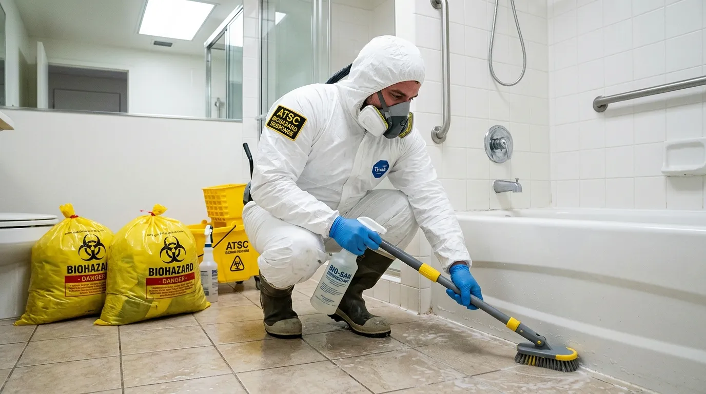 Decontamination equipment deployed for Blood Cleanup in Dayton